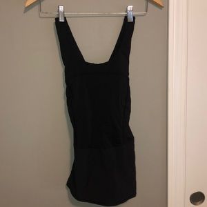 Black crisscross back - lululemon Top